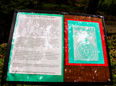 Walhalla Art Walk installation